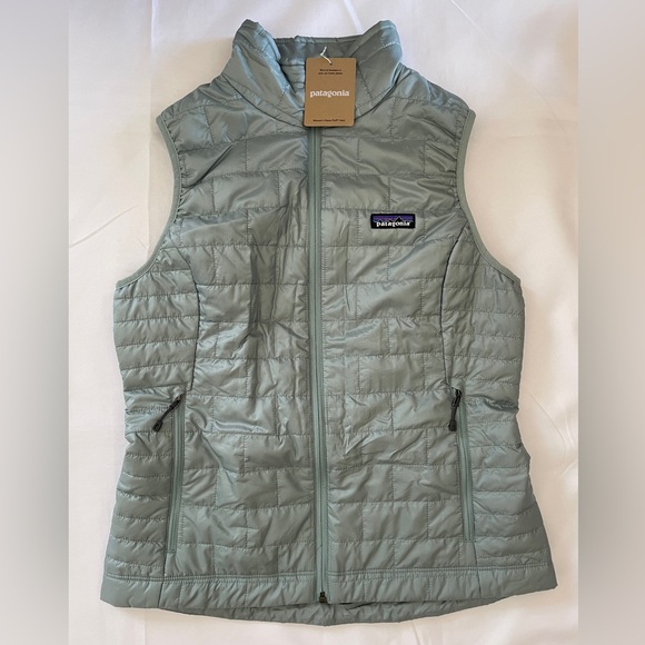 NWT Patagonia Nano Puff Vest Women's Size M Thermal Blue 2024 - Picture 5 of 16